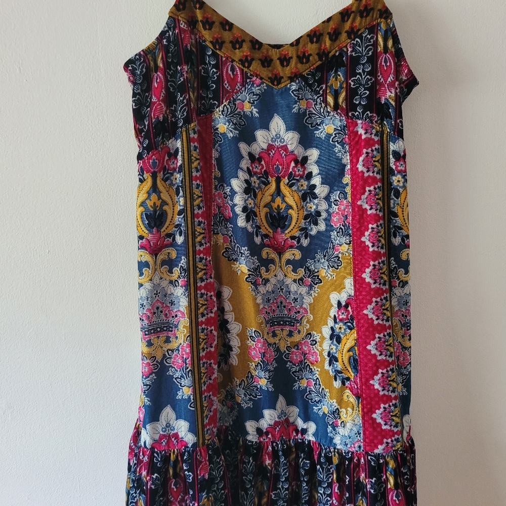Anthropologie Zadie Velvet Slip Mini Dress Small Boho Festival - Picture 6 of 16